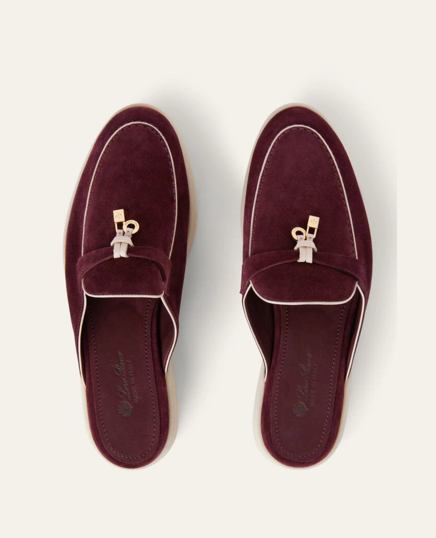 Loro Piana Babouche Charms Walk Loafers