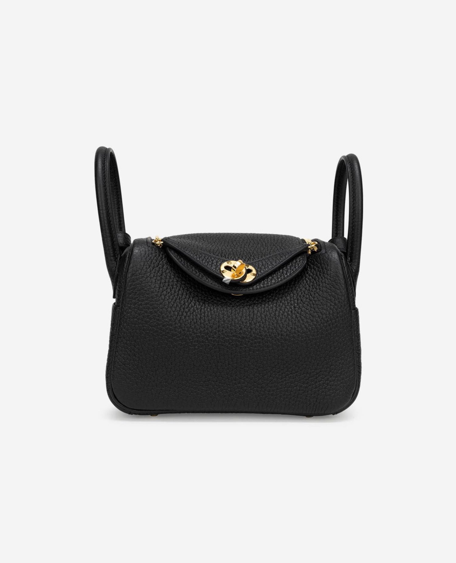 Hermès Lindy Mini Clemence Black