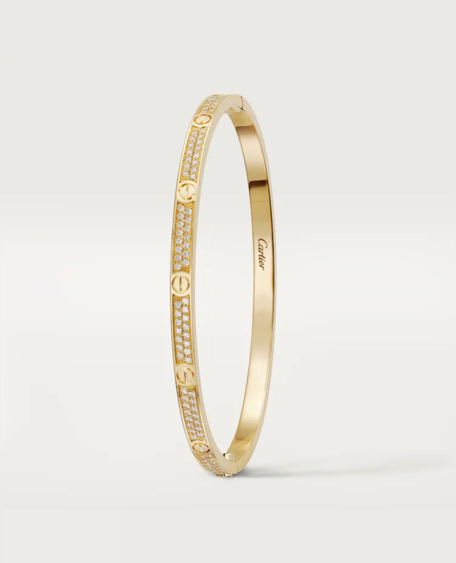 Cartier Love Bracelet, small model, paved