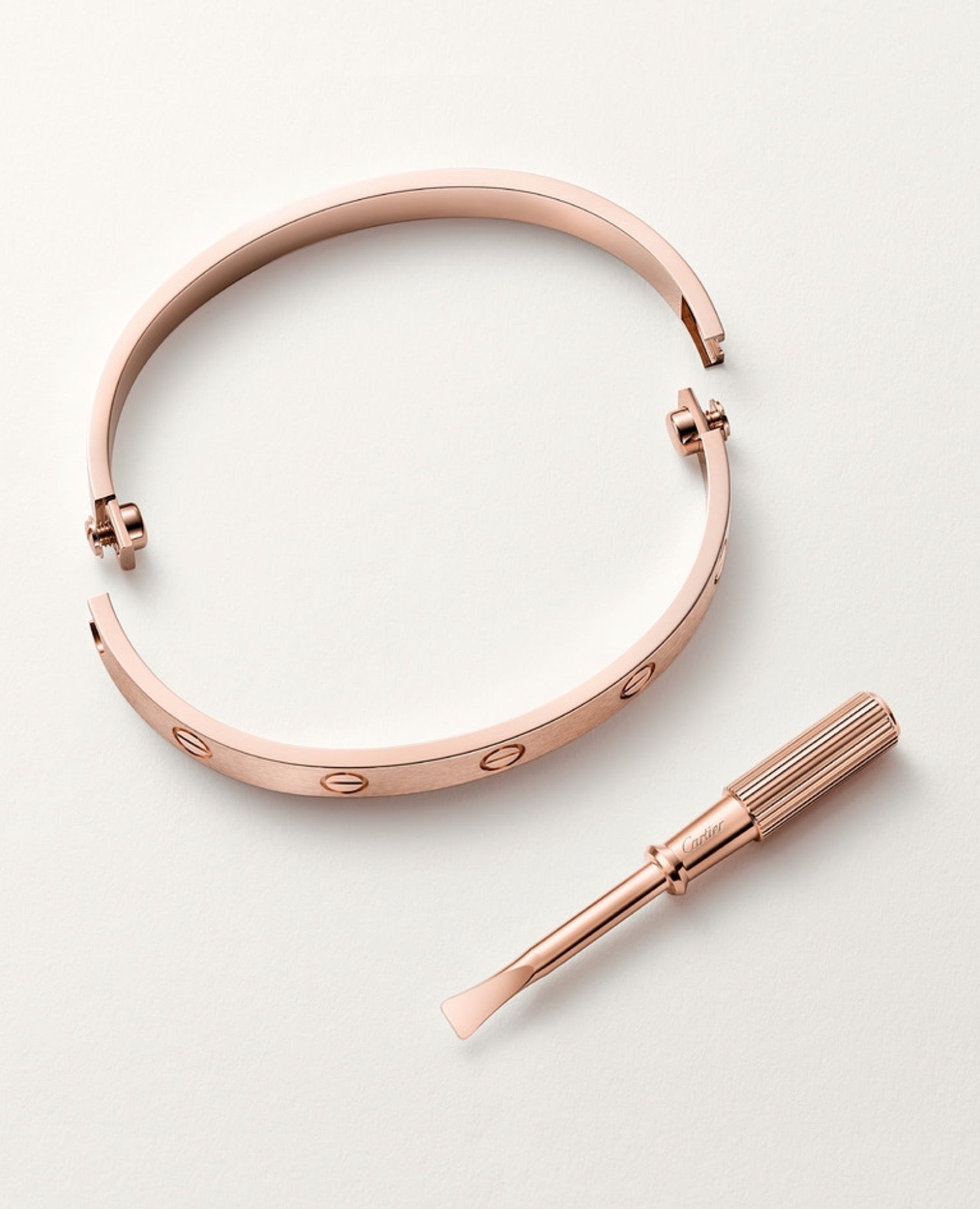 Cartier Love Bracelet, Classic Model, Brushed