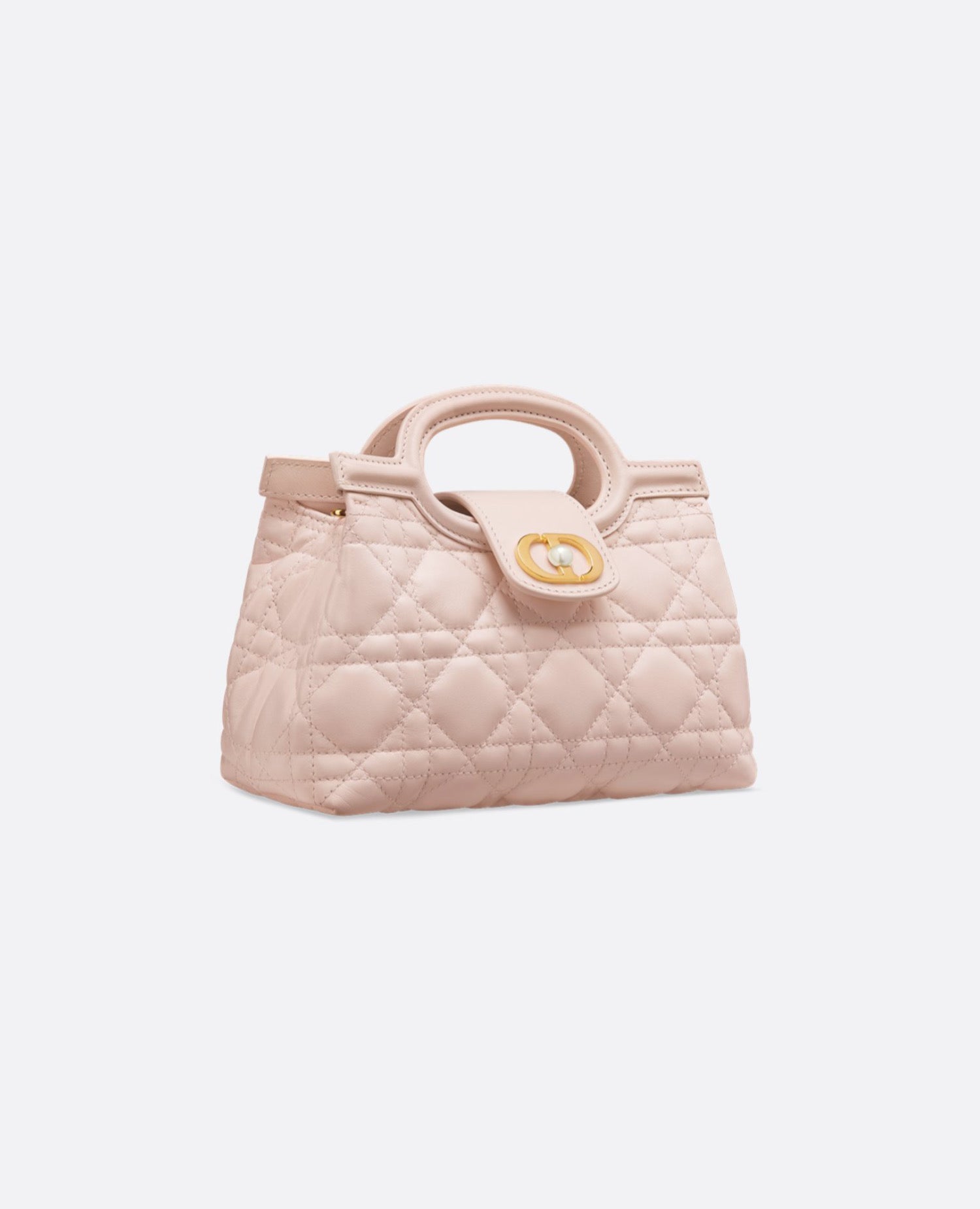 Christian Dior Jolie Top Handle Mini Bag
Powder Pink Cannage Lambskin