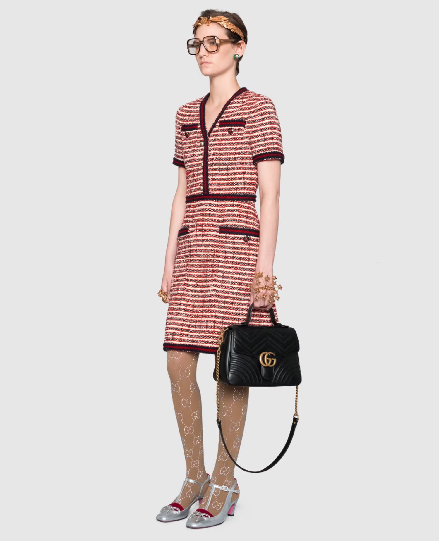 Gucci GG Marmont Small Top Handle Bag