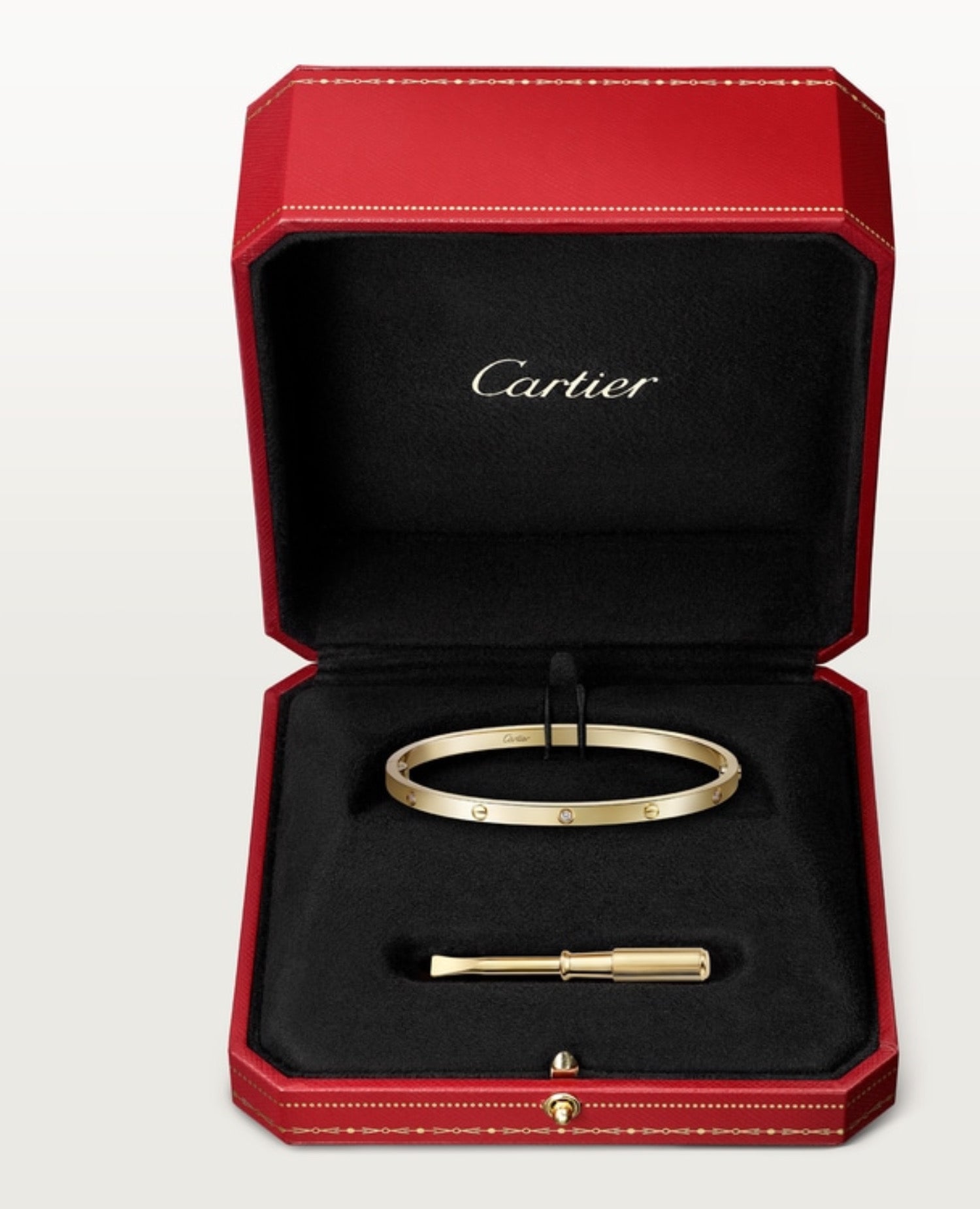 Cartier Love Bracelet, Small Model, 6 Diamonds