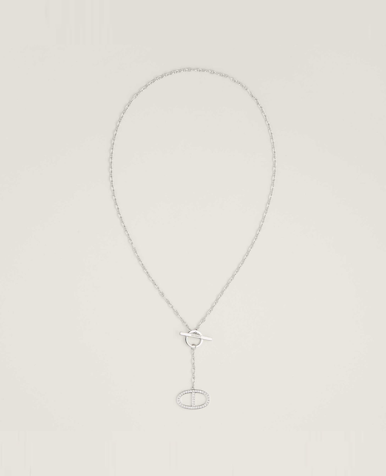 Hermès Chaine d'ancre Contour pendant, large model
