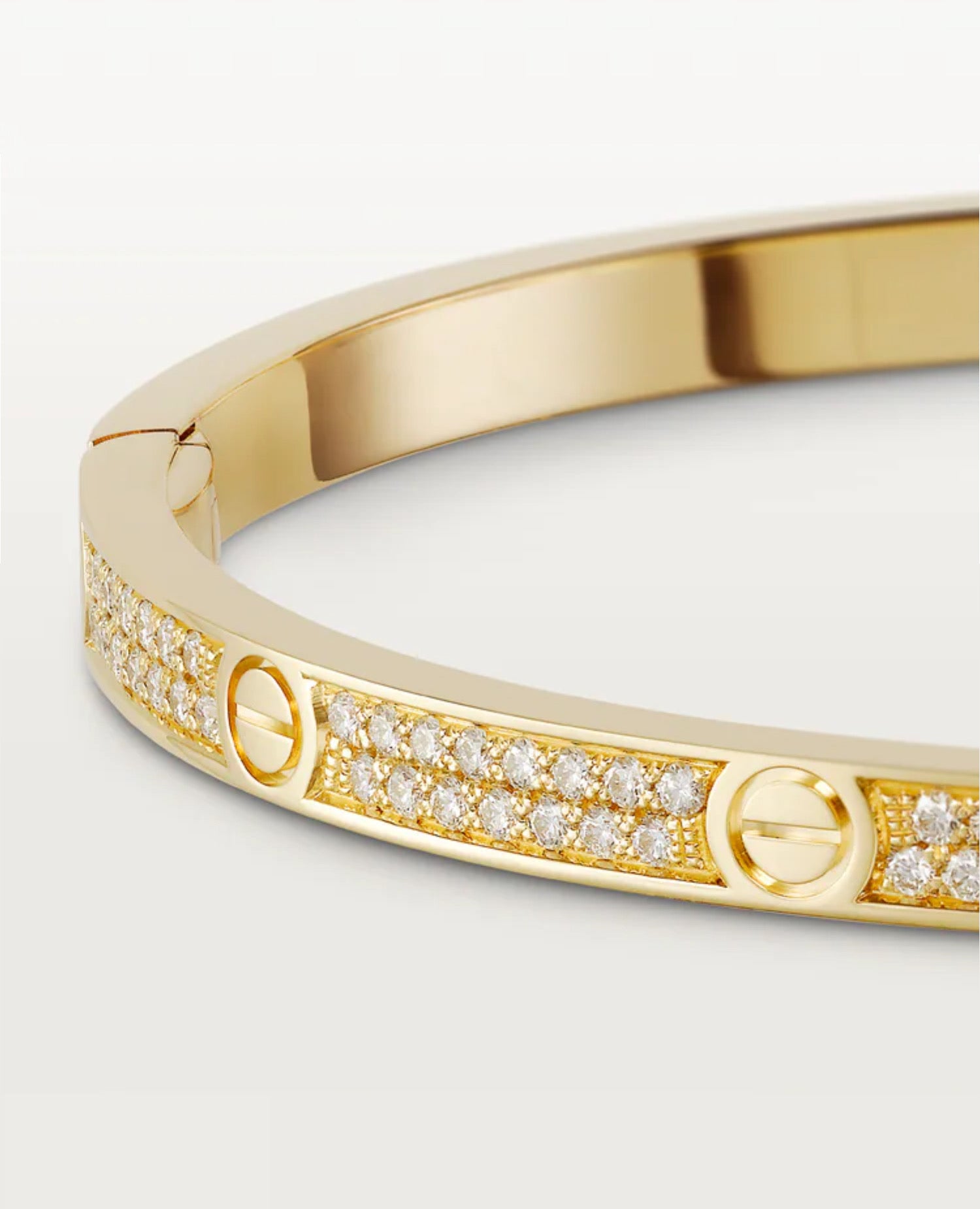 Cartier Love Bracelet, small model, paved