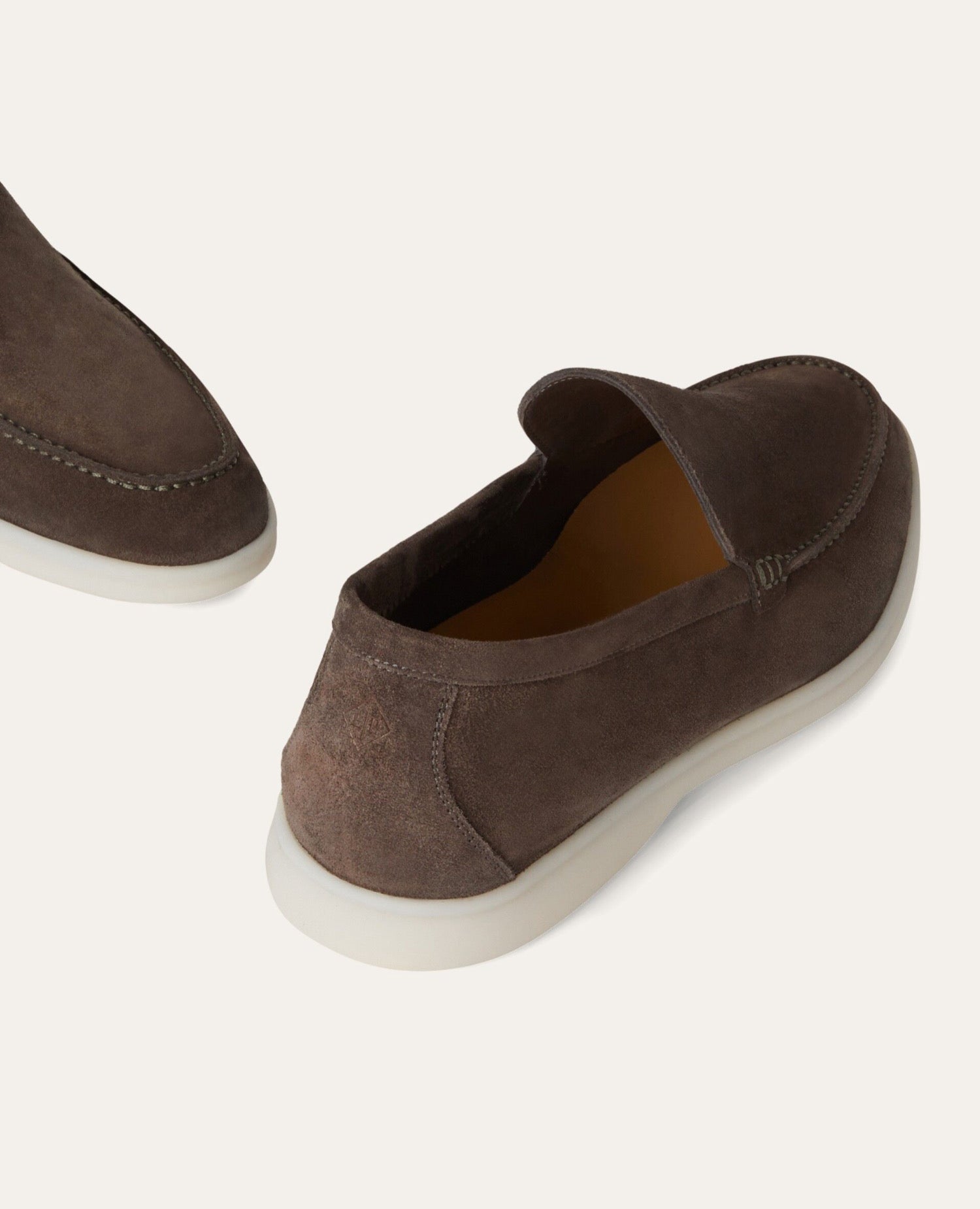 Loro Piana Summer Walk Loafer Warm Gray
