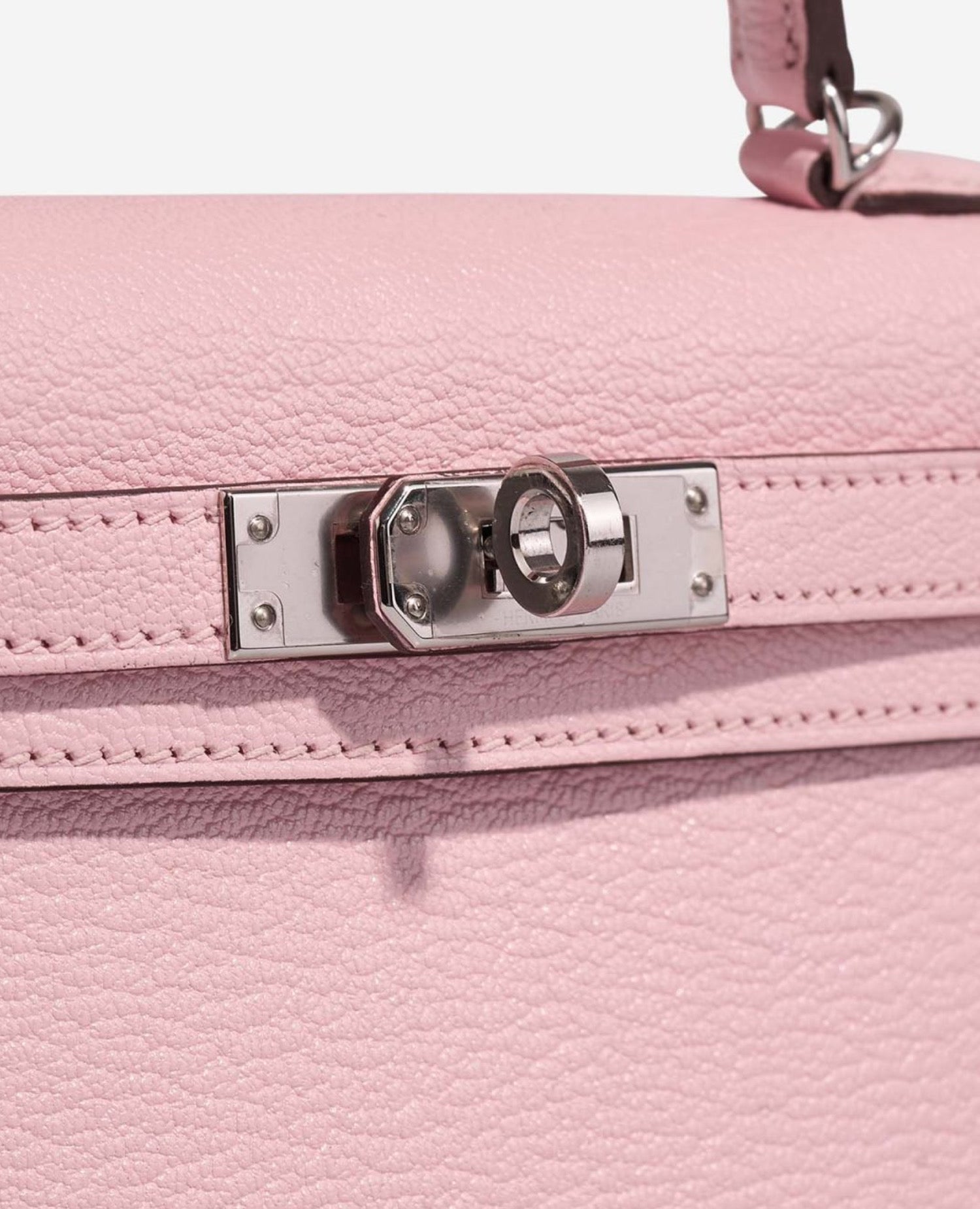 Hermès Kelly Mini Chèvre Rose Sakura
