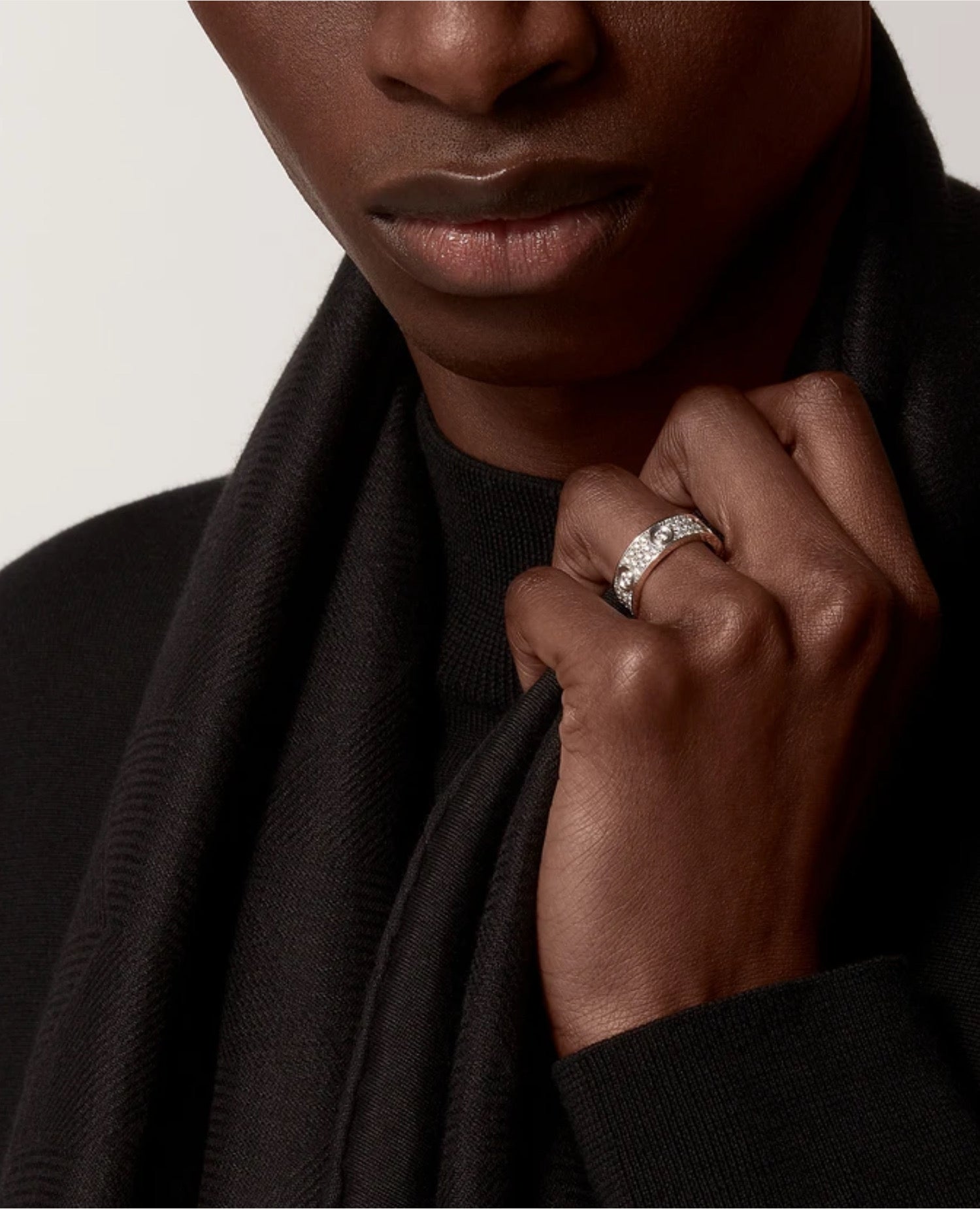 Cartier Love Ring, Diamond-Paved