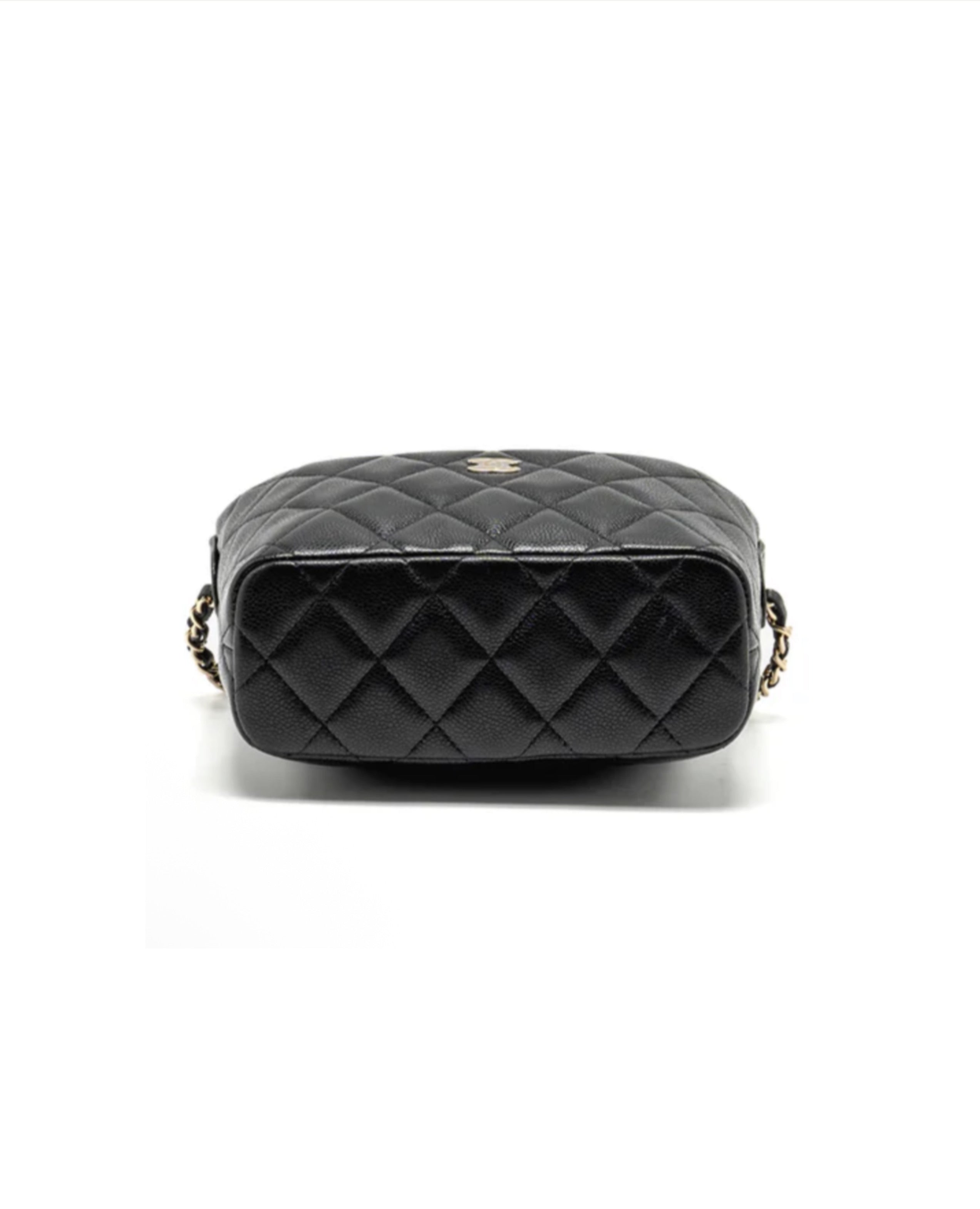 COCO 25 Hobo Black Caviar Bag