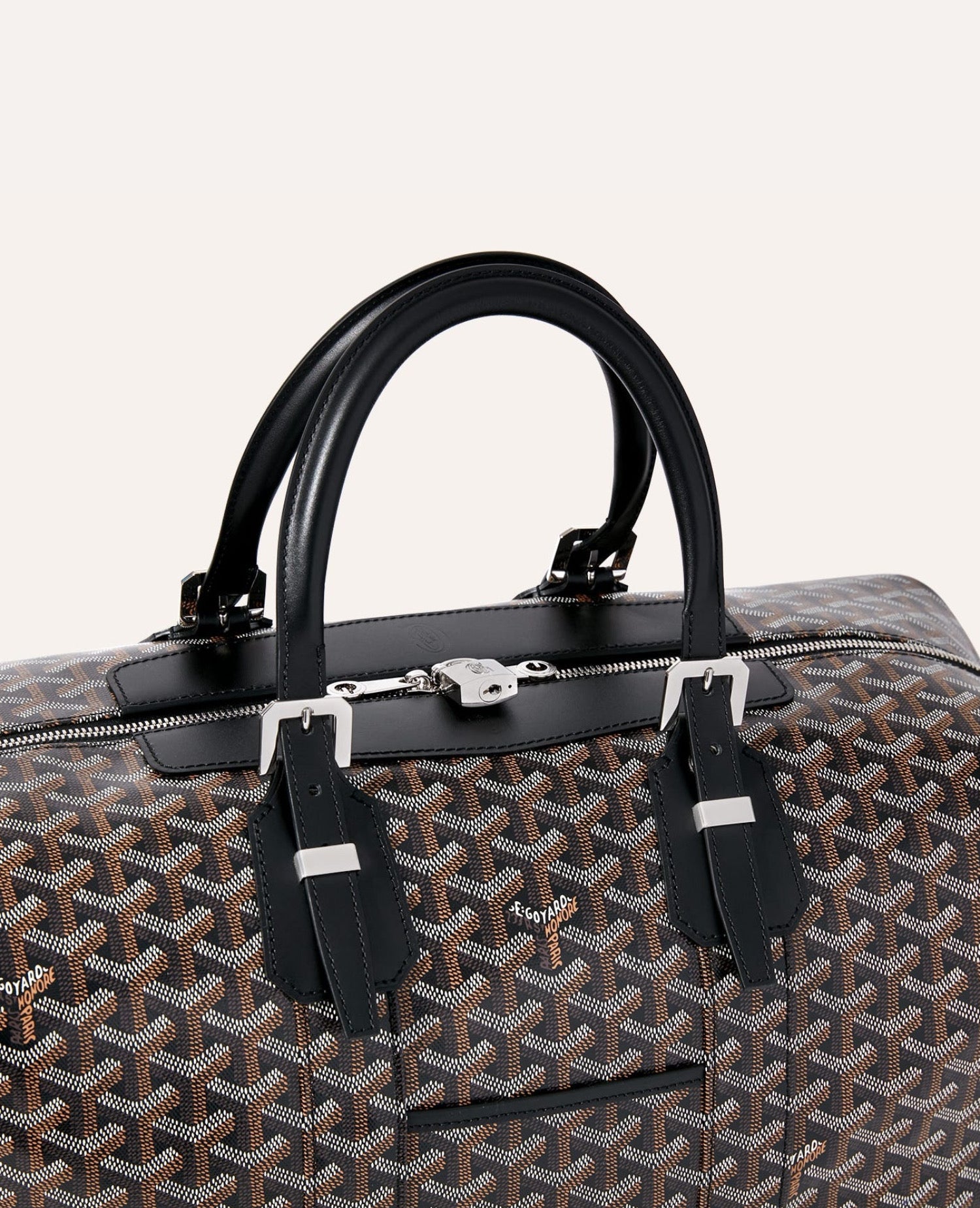 Goyard Bowling 45 bag Black
