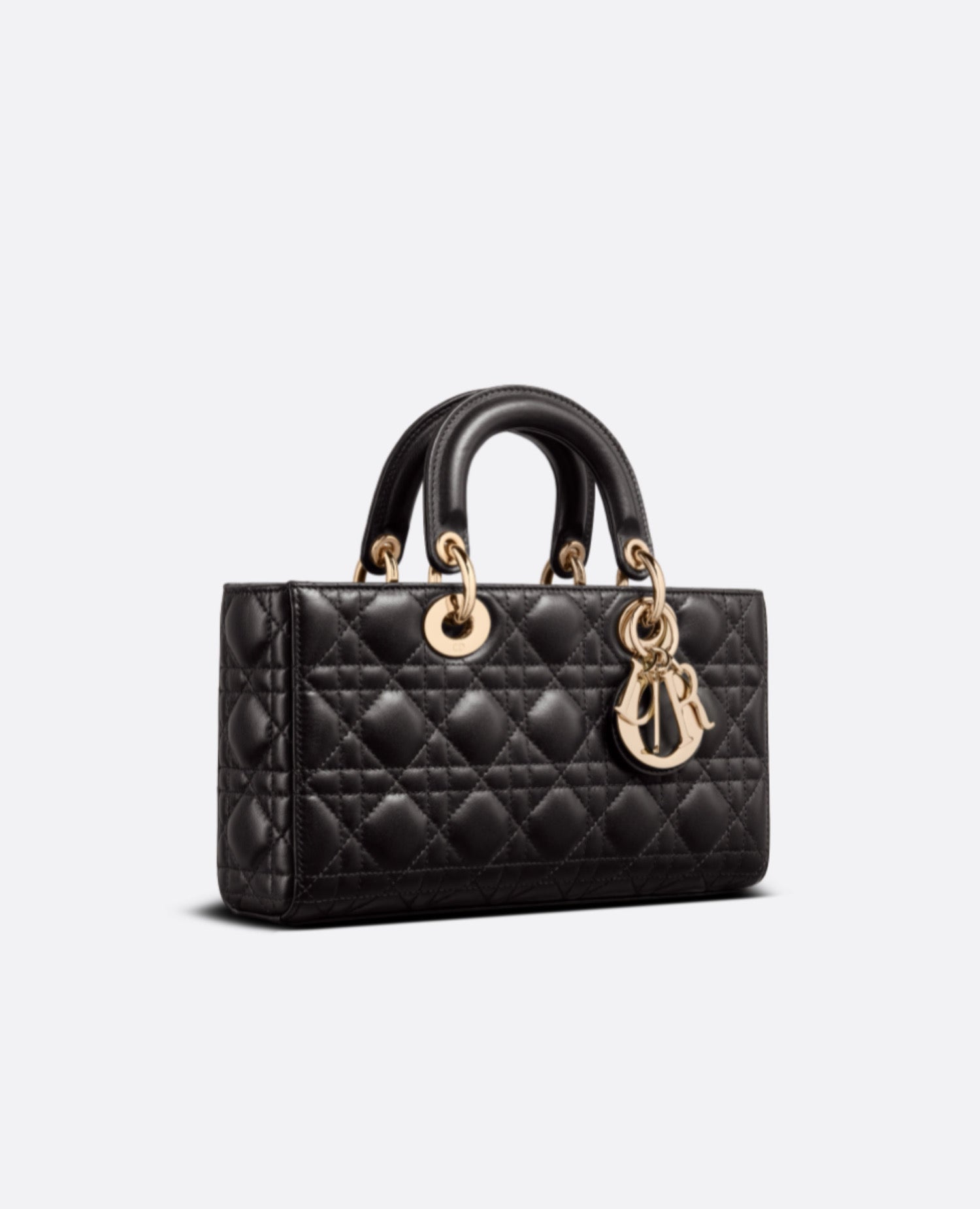 Dior Medium Lady D-Joy Bag Black Cannage Lambskin