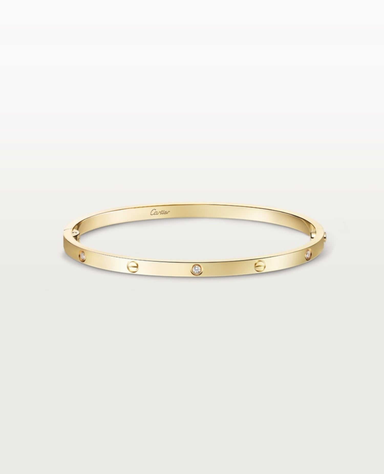 Cartier Love Bracelet, Small Model, 6 Diamonds