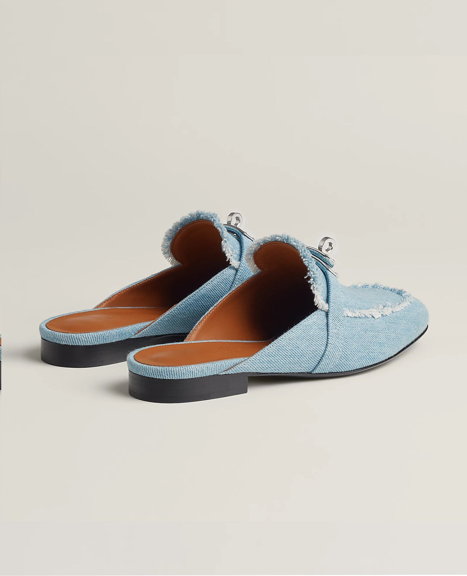Hermès Oz Mule Bleu Clair