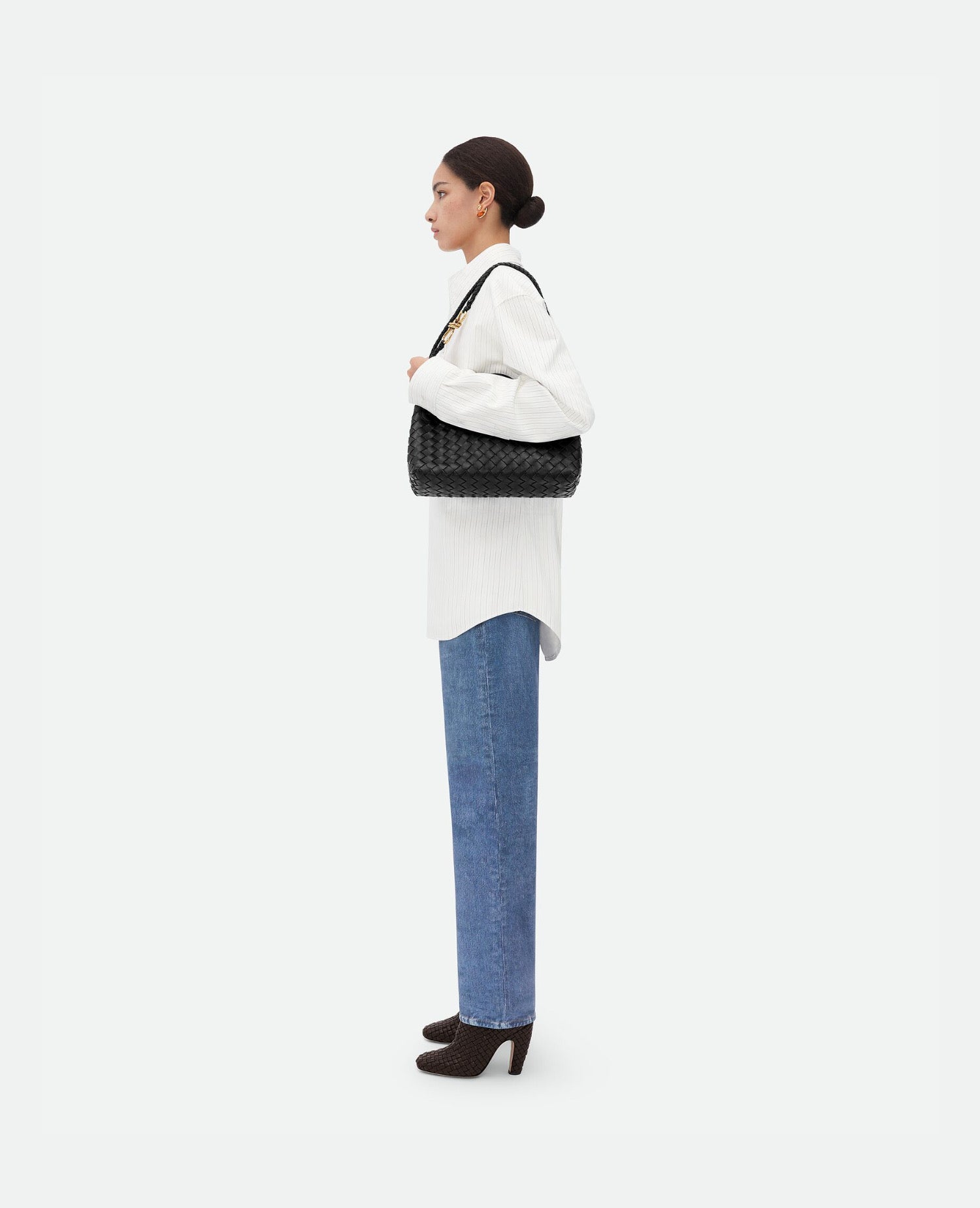 Bottega Veneta East-West Andiamo Black