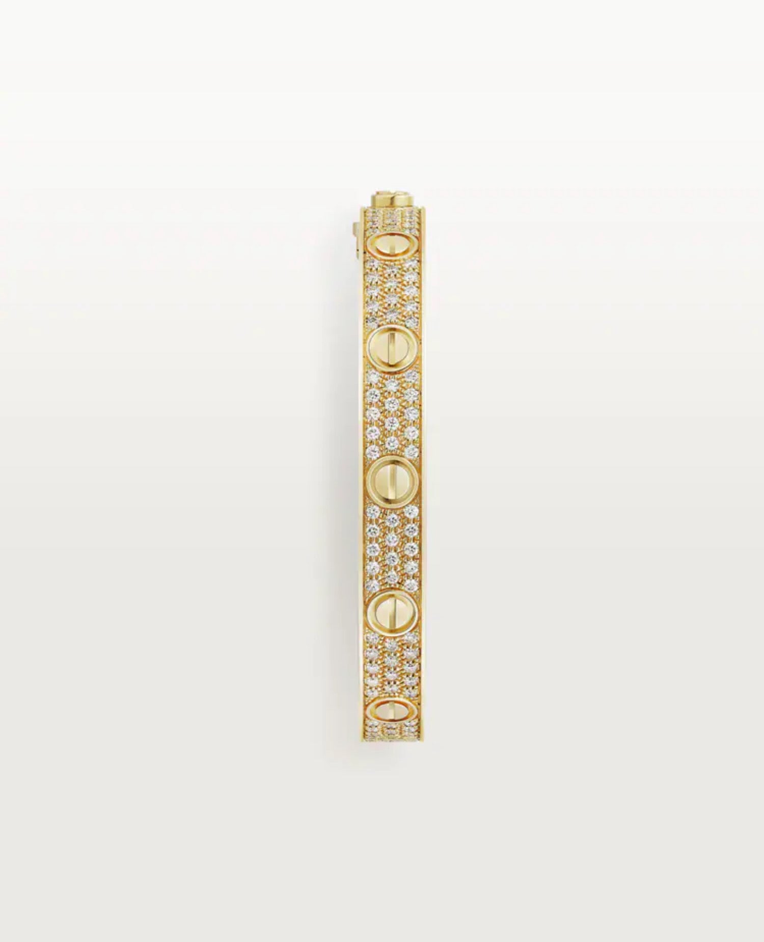 Cartier Love Bracelet, classic model, paved