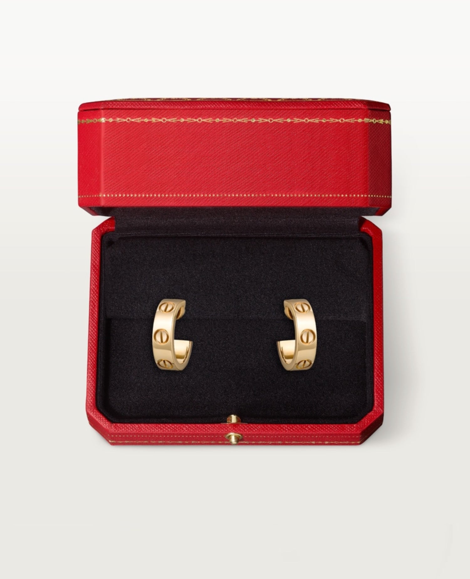 Cartier Love Hoop Earrings, Classic Model