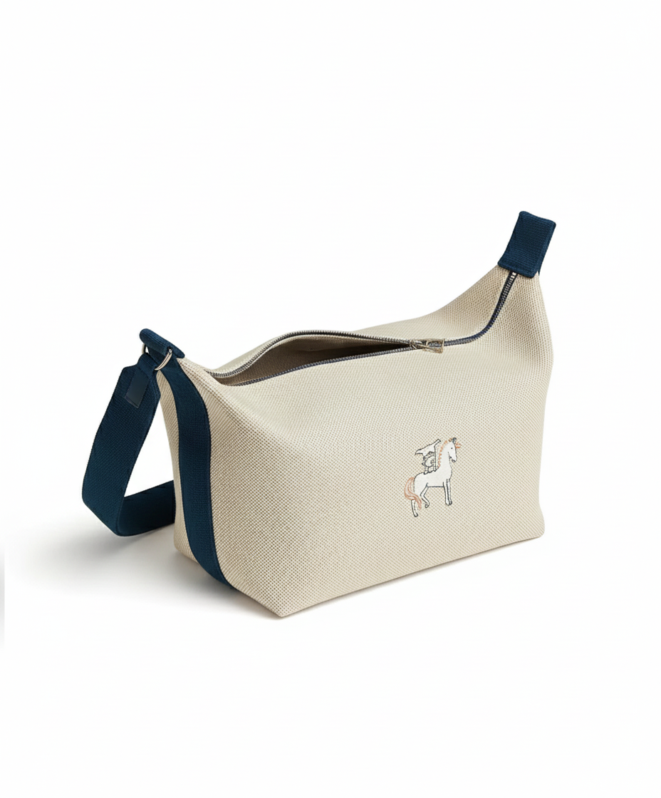 HMS Bride-a-Brac Cabriole case, small model, Gris Perle