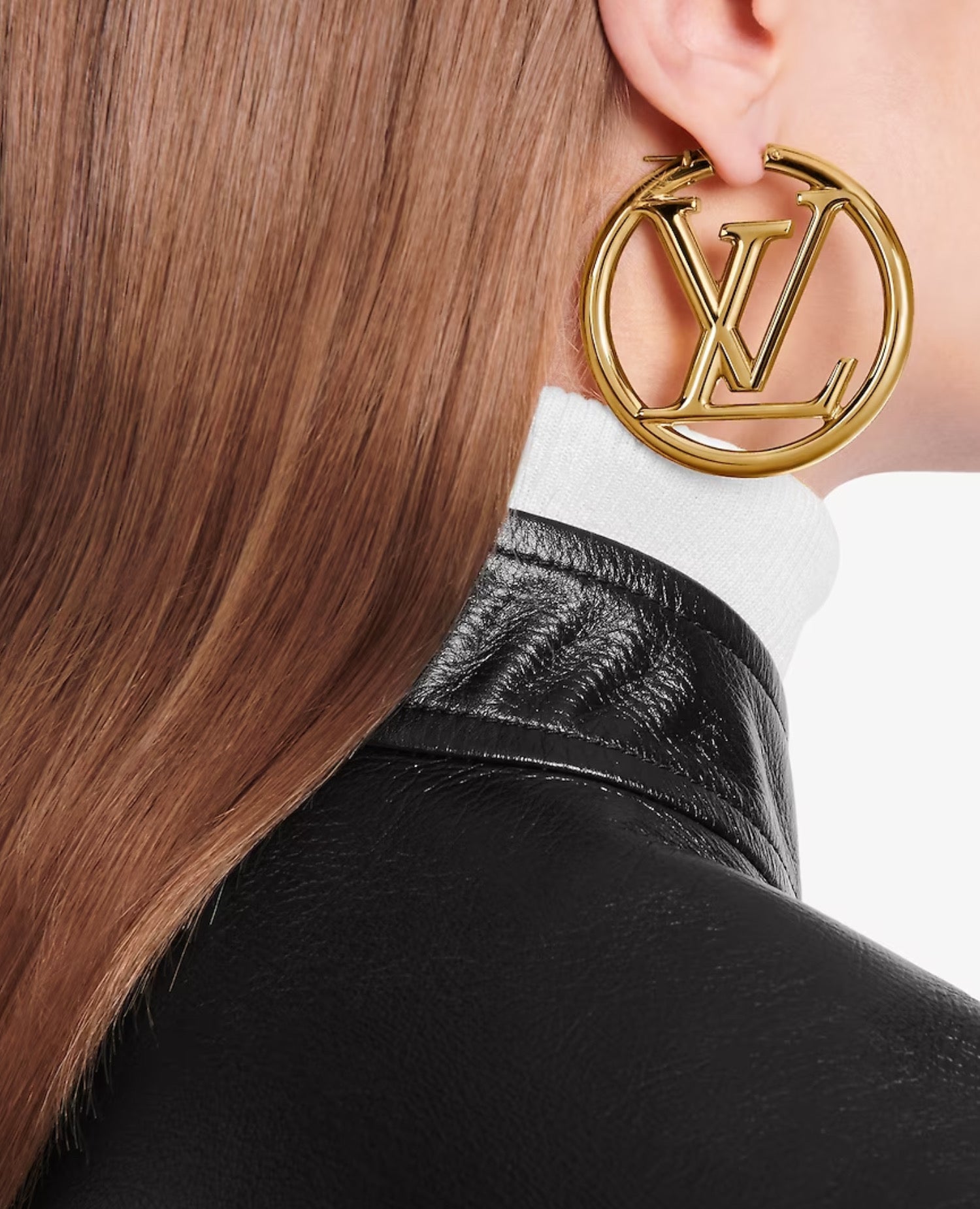 Louis Vuitton Louise Hoop GM Earrings