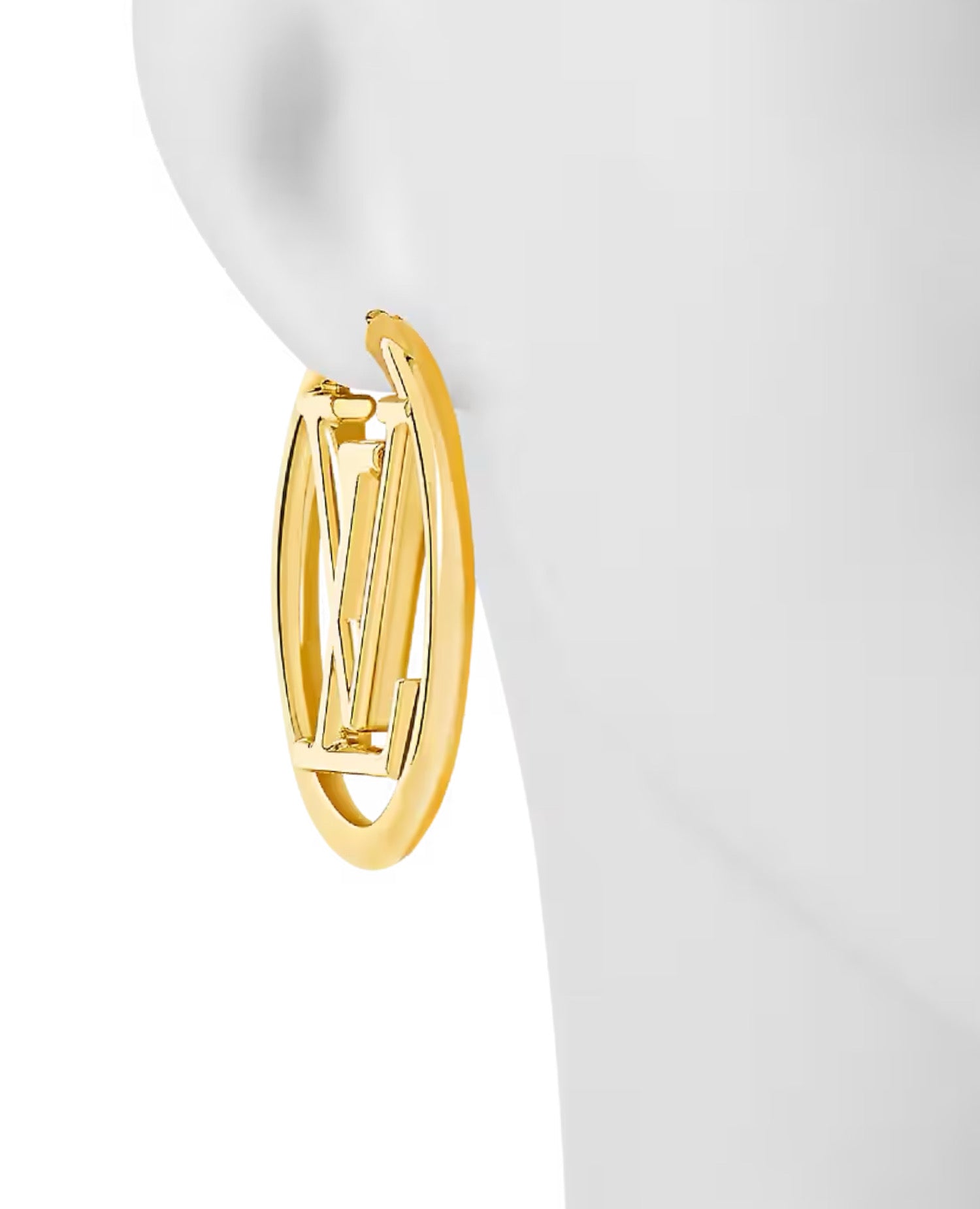 Louis Vuitton Louise Hoop GM Earrings