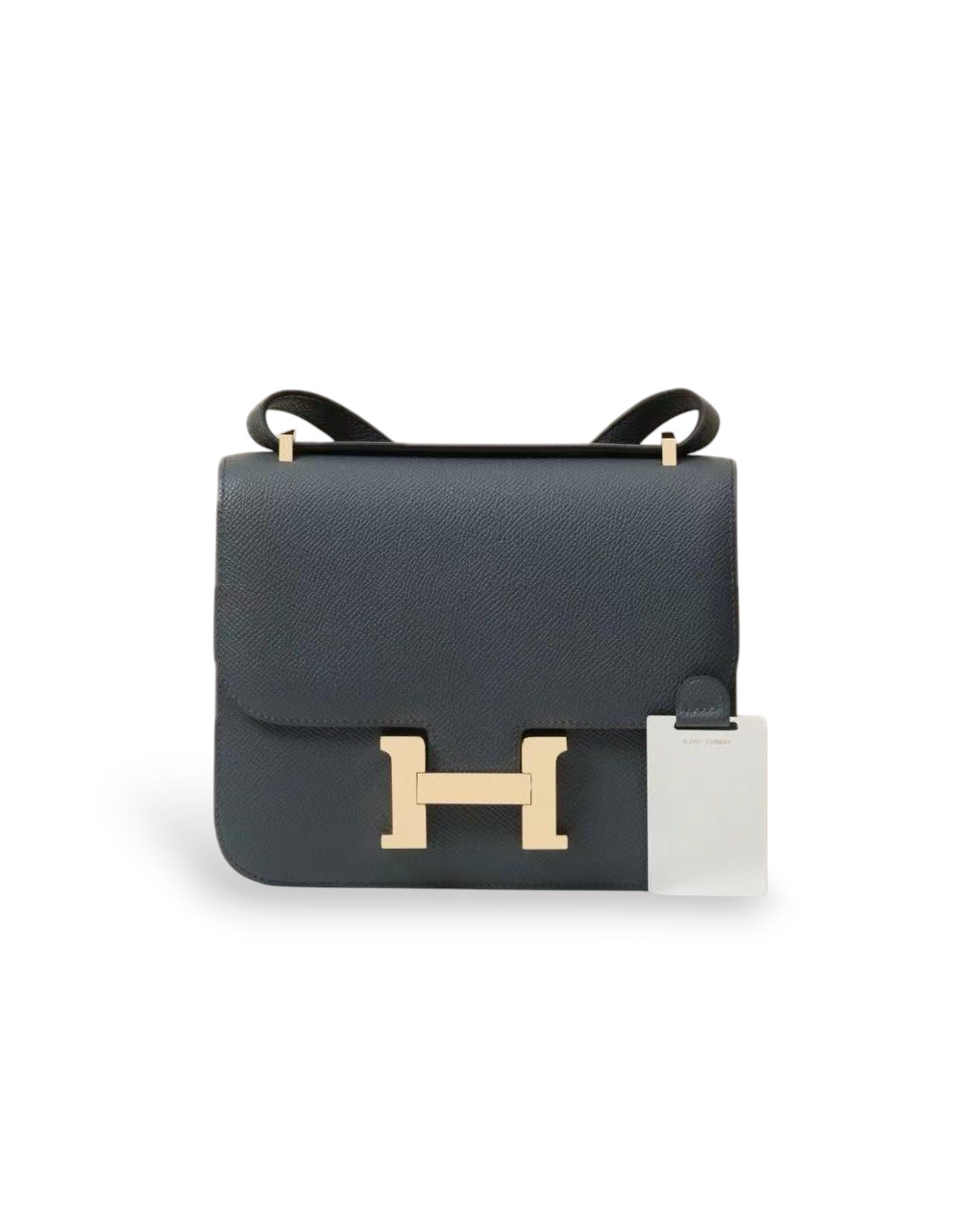 HMS Constance 18 Epsom Blue Indigo Gold Hardware