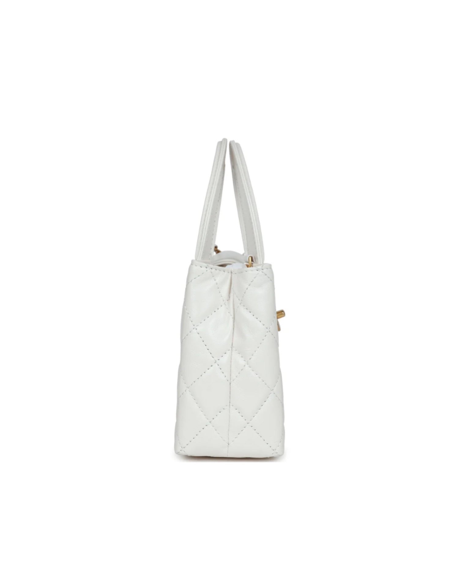 Coco Small Kelly Shopper White