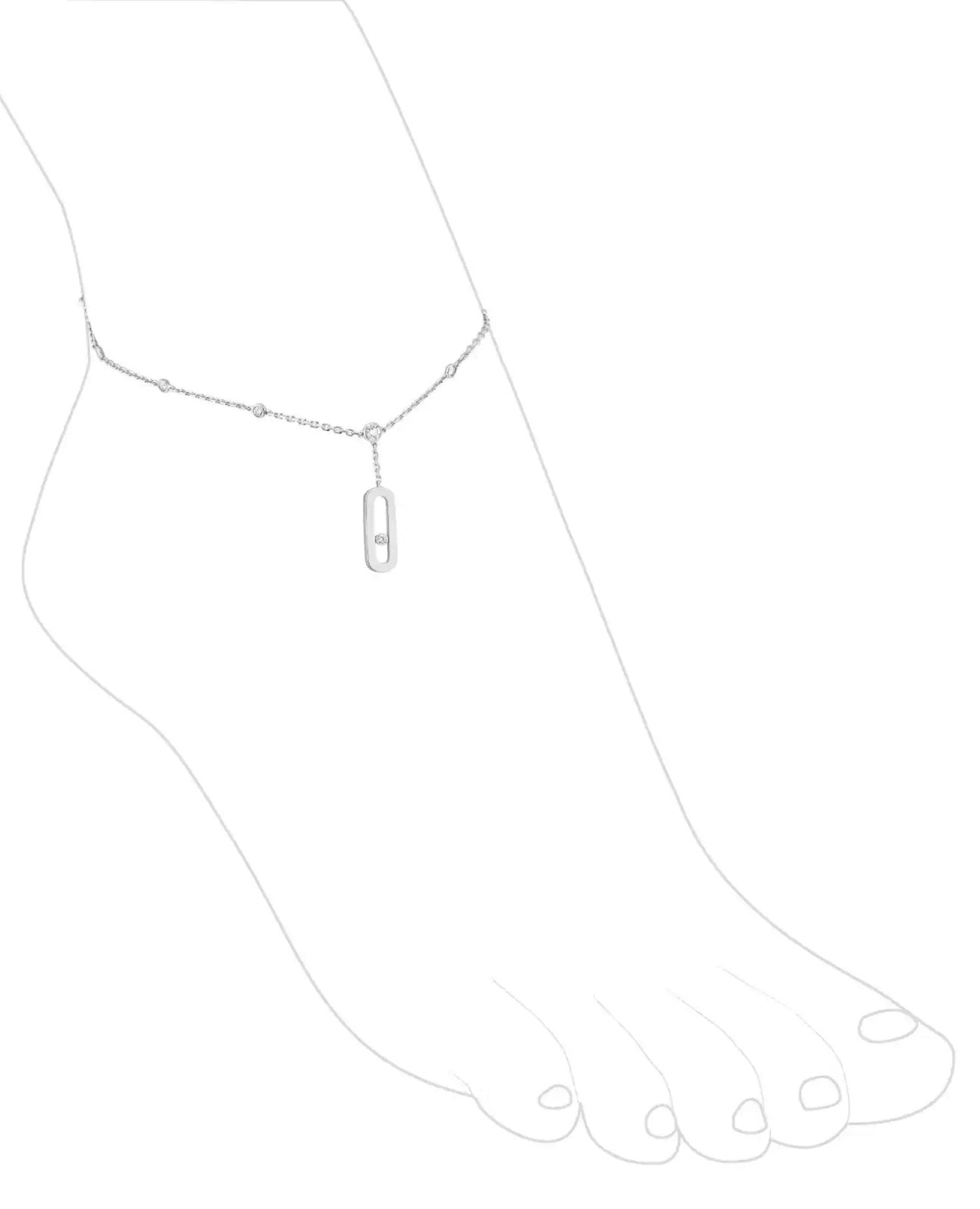 Messika Move Uno Anklet