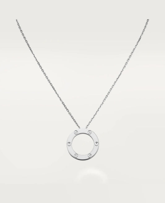 Cartier Love Necklace Oro bianco