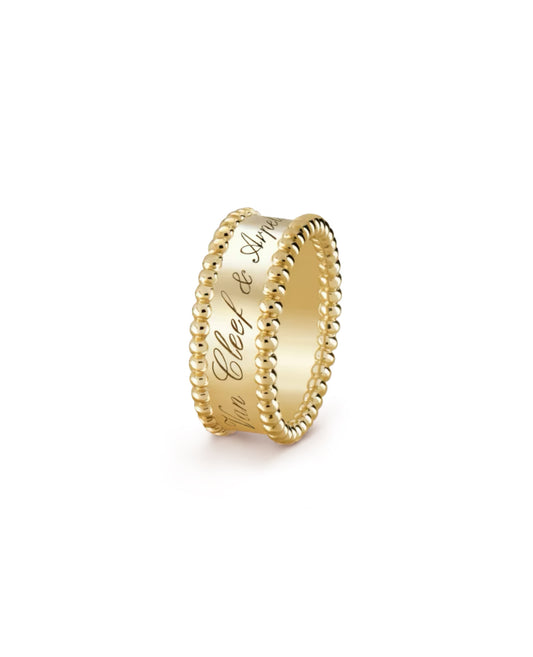 Van Cleef Perlée Signature Ring