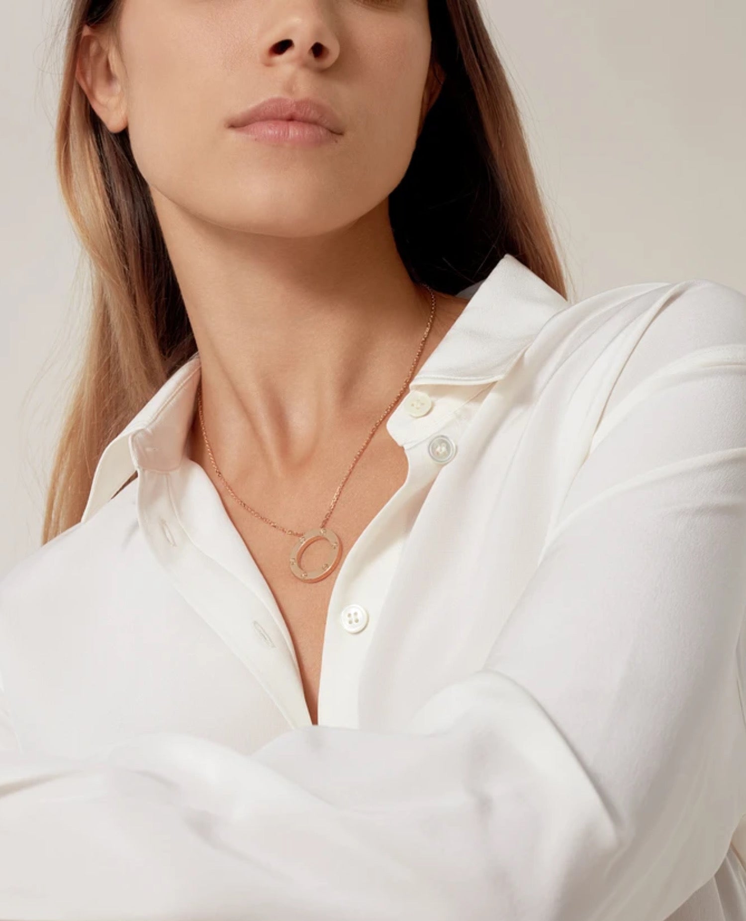 Cartier Love Necklace Rose Gold