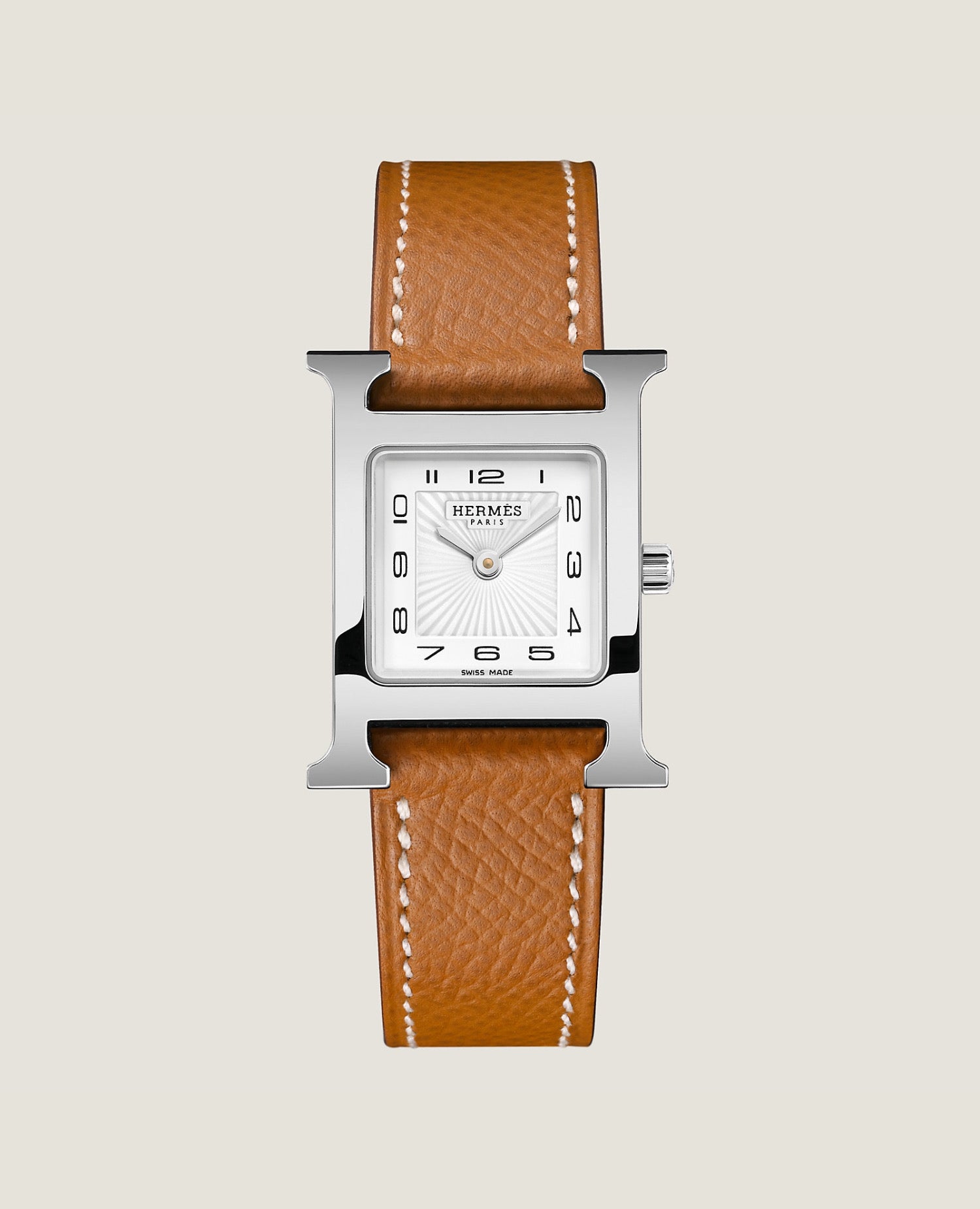 Hermès Heure H watch, Small model, 25 mm